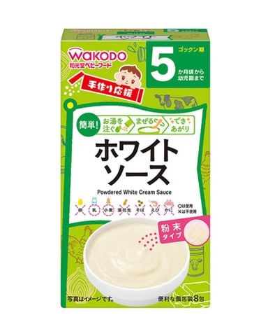 Bột ăn dặm Wakodo Nhật vị gà, phô mai (5 tháng)