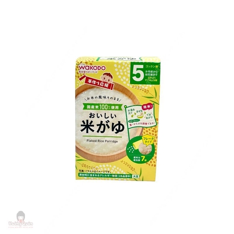 Bột ăn dặm Wakodo Nhật vị gạo (5 tháng)