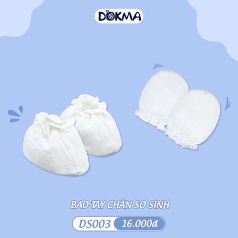 Set bao tay bao chân chun Dokma - DS003