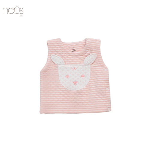 Bộ Gilet hồng hình cừu