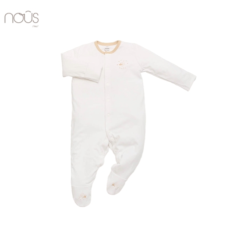 Bộ bodysuit trắng size Newborn (dành cho bé sơ sinh dưới 3.8Kg)