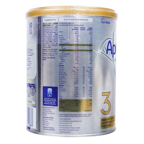 Sữa Aptamil Profutura Úc lon bạc số 3 - 900g (Từ 1-3 tuổi)