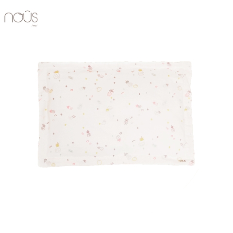 Gối bông trắng hình trái thơm