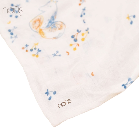 Khăn bamboo cáo xanh vàng