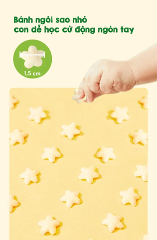 Bánh ăn dặm Mămmy vị phô mai -25g (Bé từ 6 tháng)