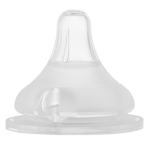 Set 2 núm ty bình sữa Moyuum số 3 (5-8 tháng, cắt chữ Y hẹp)