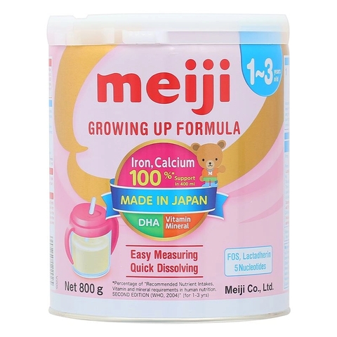 Sữa Meiji Growing up Formula 800g (dành cho bé từ 1-3 tuổi)