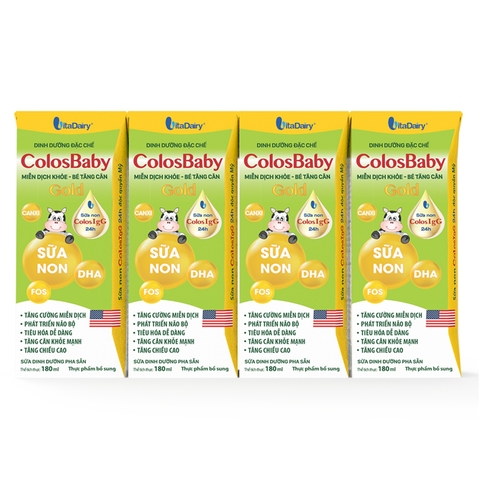 Thùng sữa bột pha sẵn Colosbaby Gold (từ 1 tuổi) - Thùng 48 hộp