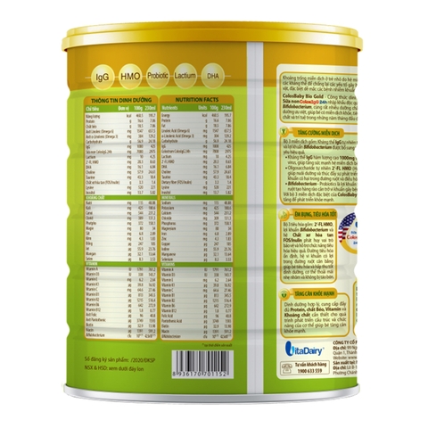 Sữa ColosBaby Bio Gold 1+ (1-2 tuổi)
