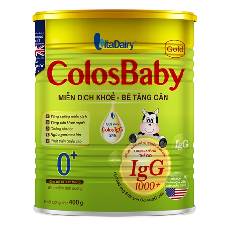 Sữa ColosBaby Gold 0+ (0 – 12 tháng)