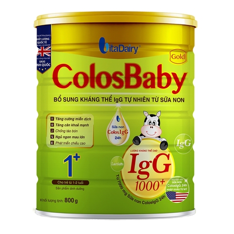Sữa ColosBaby Gold 1+ (1 – 2 tuổi)