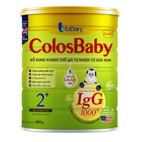Sữa ColosBaby Gold 2+ (trên 2 tuổi) - 800g