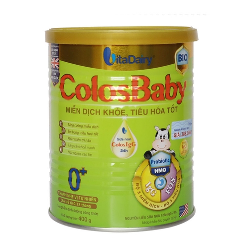 Sữa ColosBaby Bio Gold 0+ (0 – 12 tháng)