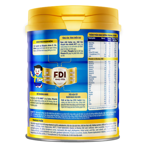 Sữa bột Nutifood GrowPLUS+ xanh dành cho trẻ biếng ăn, giúp tăng cân 900g (Trên 1 tuổi)