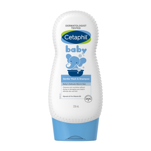 Sữa tắm gội toàn thân cho bé Cetaphil Baby Gentle Wash And Shampoo