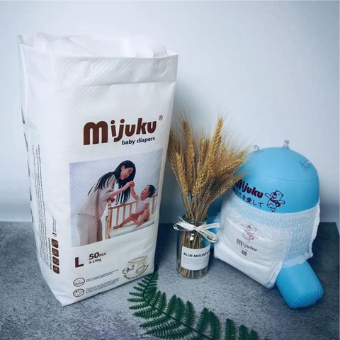 Tã quần Mijuku Size L - 50 Miếng (9-14kg)