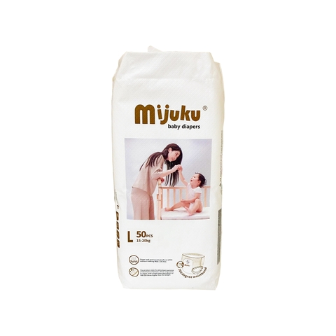 Tã quần Mijuku Size L - 50 Miếng (9-14kg)