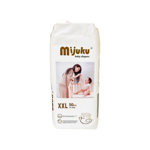 Tã quần Mijuku Size 2XL - 50 Miếng (15-20kg)