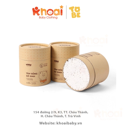 Tăm bông sơ sinh Tobé