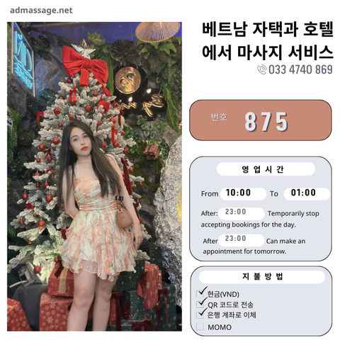 번호 875 : 베트남 호치민 자택과 호텔에서 마사지