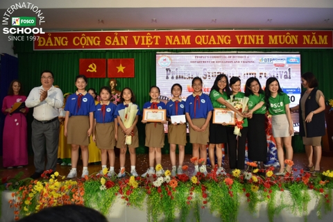 TRƯỜNG QUỐC TẾ FOSCO đã giành vị trí thứ 2 tại Liên hoan Phim cấp Tiểu học Quận 3 vào ngày 30/03/2024.
