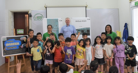 Buổi hội thảo với các em học sinh trong Tháng Nghề nghiệp