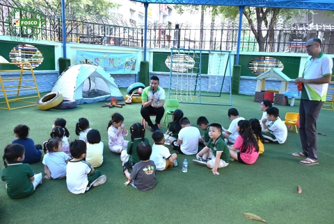 Các em học sinh đã có rất nhiều niềm vui trong tuần đầu tiên của chương trình hè!