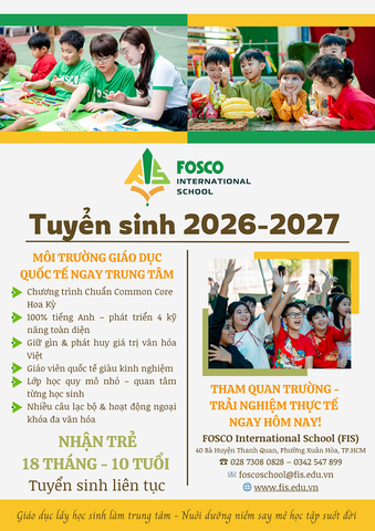 Tuyển sinh 2026 - 2027