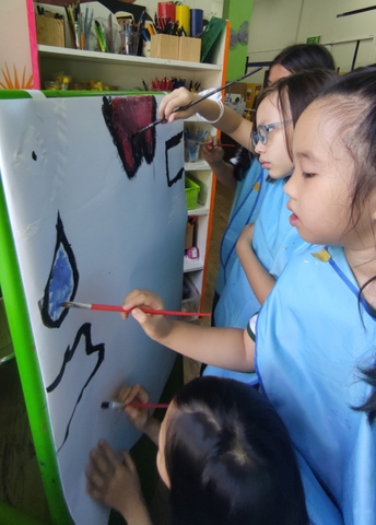 Lớp 3 cùng nhau vẽ tranh!