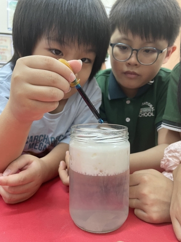 Thí nghiệm khoa học của Lớp 2