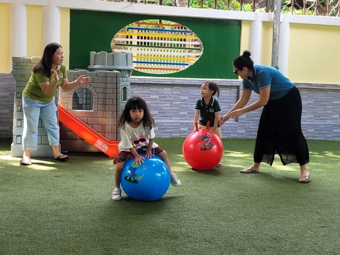 Các em mầm non đã làm rất tốt!