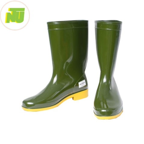 Ủng TD 284 xanh rêu đế vàng