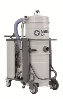 Máy hút bụi công nghiệp Nilfisk Leach T40W L100 công suất cao loại bỏ chip nhà máy
