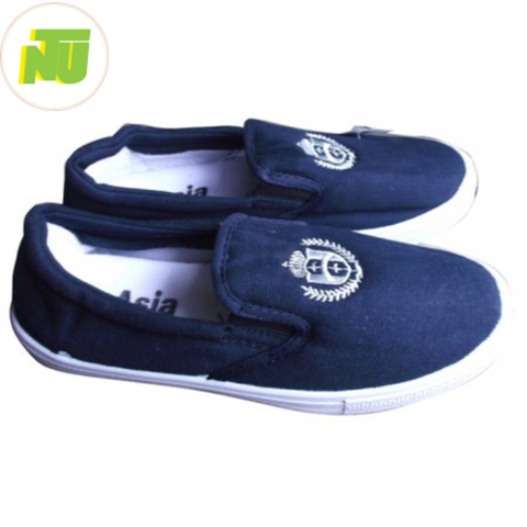 Giày vải asia xỏ xanh