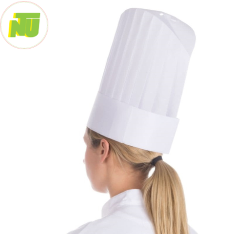 Mũ đầu bếp bằng giấy 29cm