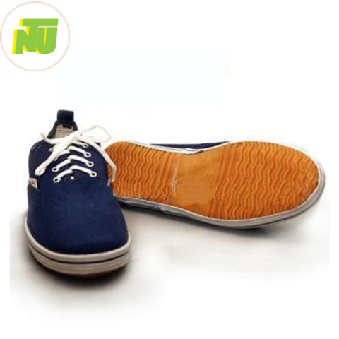 Giày vải XP xanh cột dây