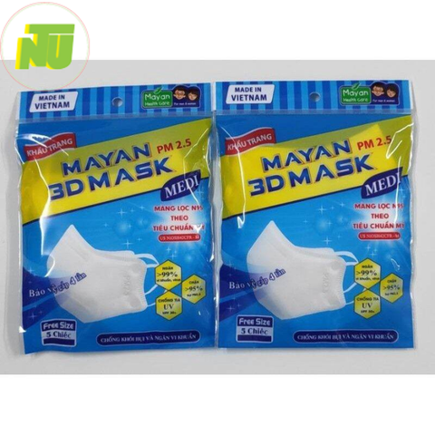 Khẩu trang kháng khuẩn 3D Mask