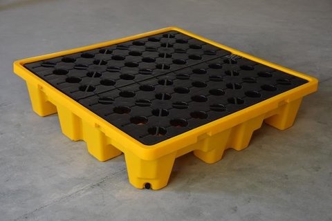 Palet chống tràn 4 khuy 1300*1300*300mm