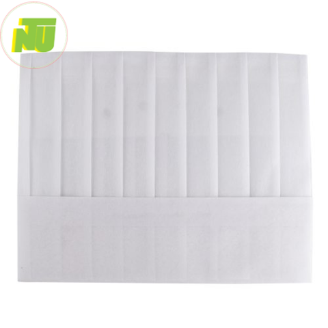 Mũ đầu bếp bằng giấy 8.5cm