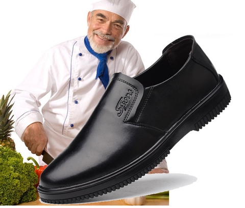 Giày đầu bếp khách sạn chống trượt Rodo L188