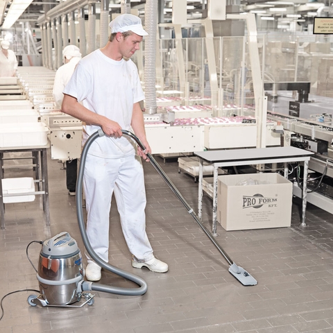 Máy hút bụi phòng sạch Nilfisk Leach GM-80P của Đan Mạch