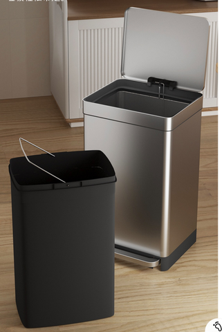 Thùng rác inox chân đạp 50 lít cao cấp