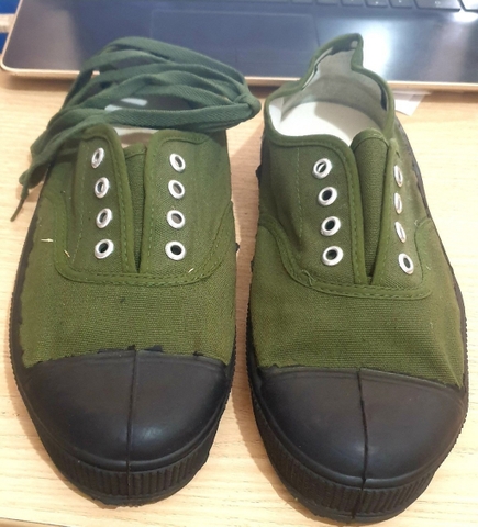 Giày vải bộ đội thấp cổ 
