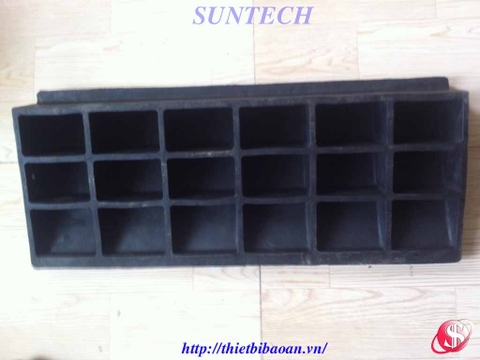 Cao su cầu dốc (cao su bậc thềm) KT : 600 x 250 x 100