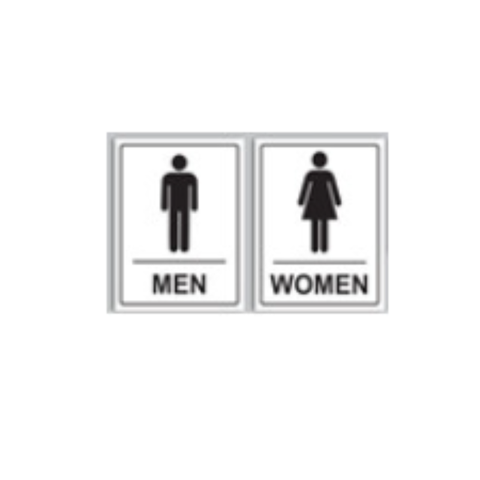 Bảng nhà vệ sinh Nam- Nữ