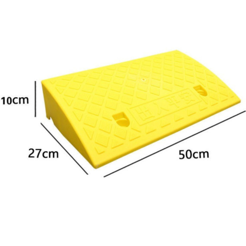 Gờ leo dốc màu vàng 500x 270x100mm