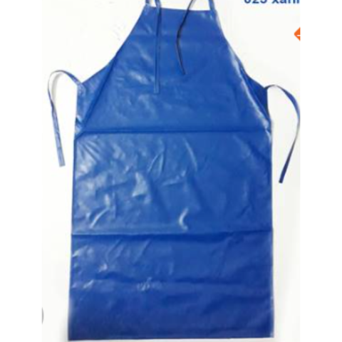 Tạp dề cao su xanh đen