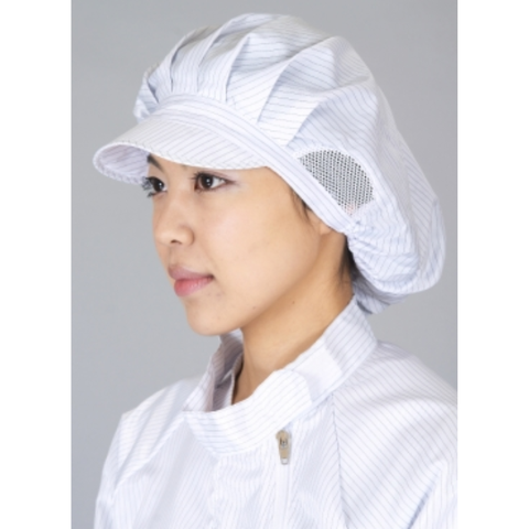 Mũ tĩnh điện trắng nữ