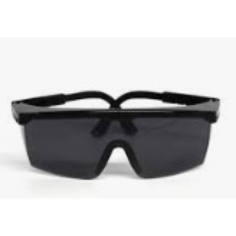 5 kính bảo hộ BB gọng đen tròng đen