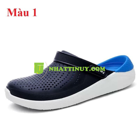 Giày Far light màu xanh đen lòng xanh bích đế trắng